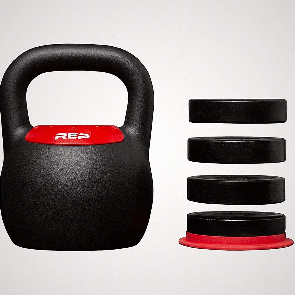 Rep Fitness Adjustable Kettlebell | Weight Set for Home Gym | Strength Training