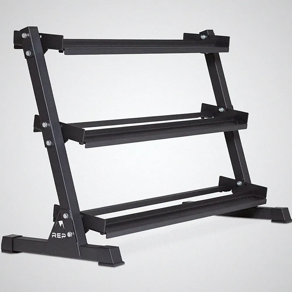 rep dumbbell rack