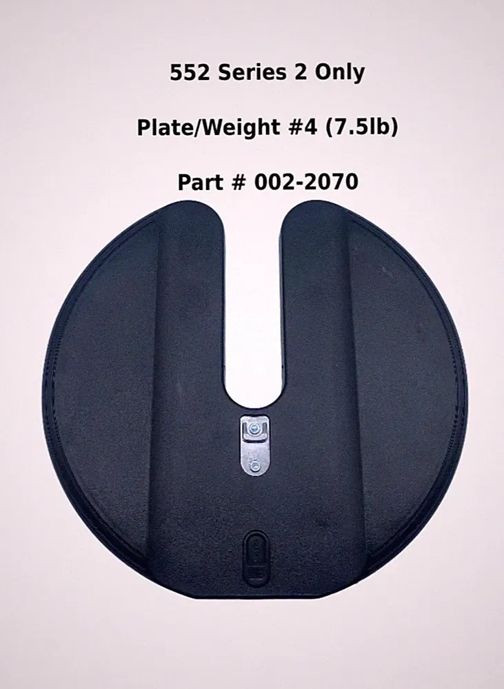 Replacement #4 2nd Largest Bowflex SelectTech 552 Series 2 Dumbbell Weight Plate