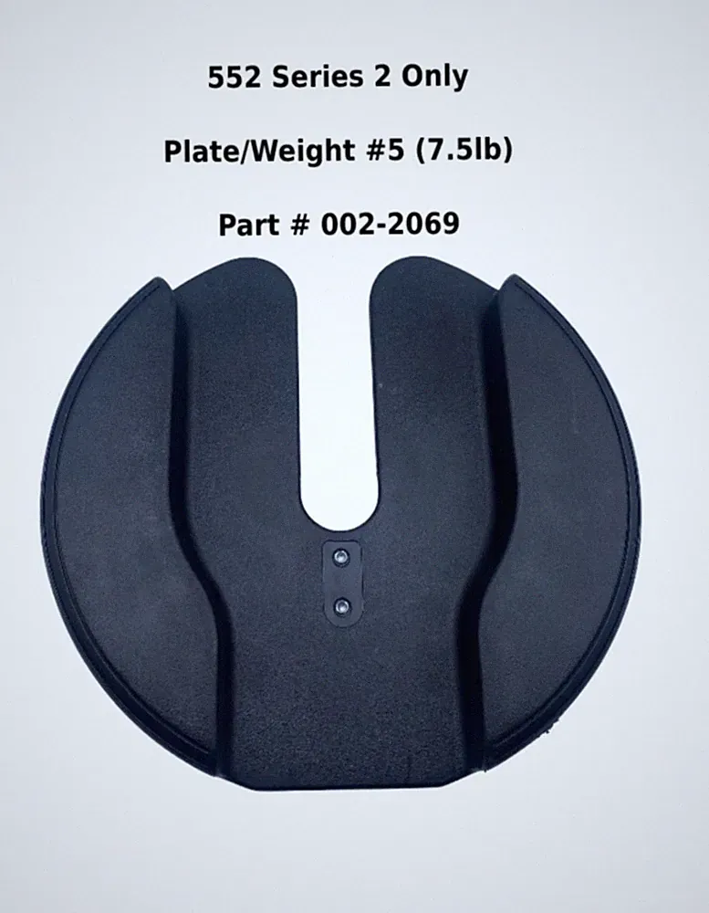 Replacement #5 (largest) Bowflex SelectTech 552 Series 2 Dumbbell Weight Plate
