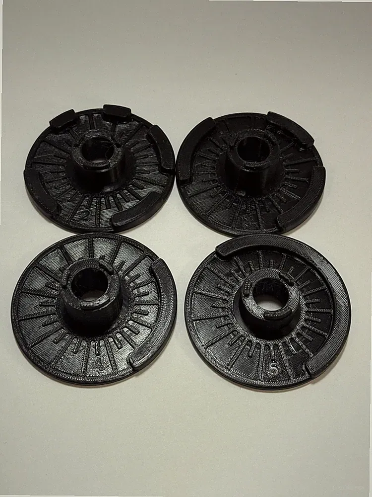 Replacement Discs #2–#5 for Bowflex SelectTech 552 Series 2 – USA Made