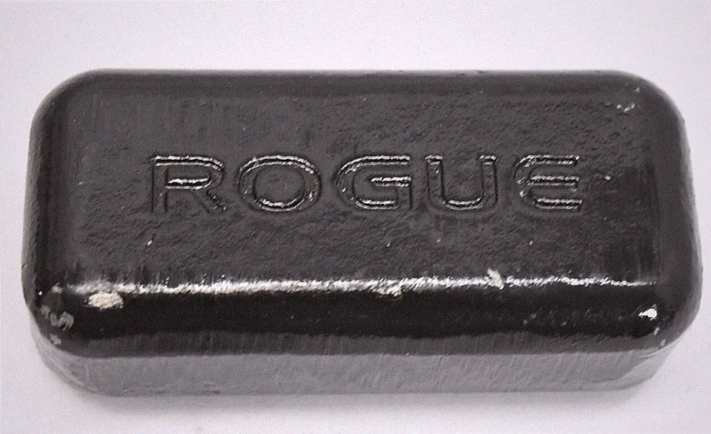 Rogue Fitness 2.5LB Cast Iron Weight for Weighted Vest Plate Bar Workout Gym