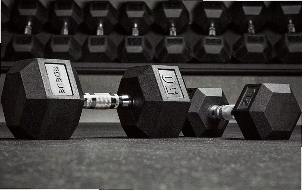 Rogue Fitness Rubber Hex