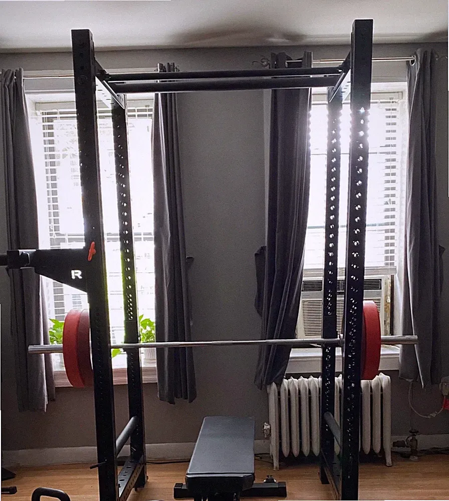 Rogue Fitness Monster Light Rack, Rogue Seat, Rogue Plates & Rogue Accessories