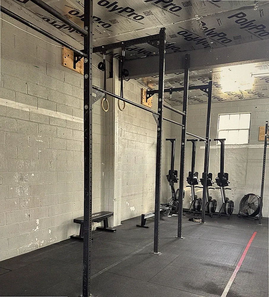 Rogue infinity Black Steel Adjustable Power Rack Rig for gym