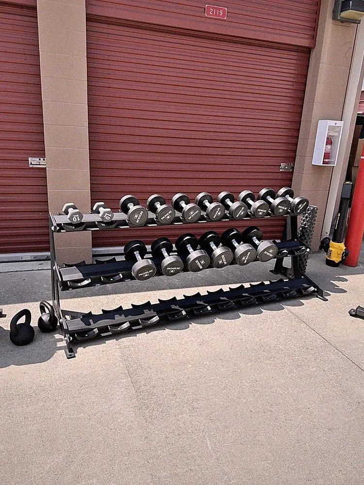 Rogue Urethane Dumbbells ONLY - Exceptional Condition (rack sold)
