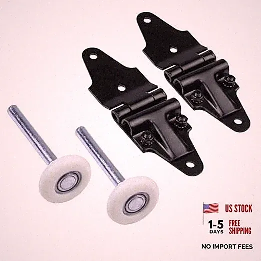 Roll Up Door End Hinge with Nylon Roller for Cargo Trailer Truck Replacement 2