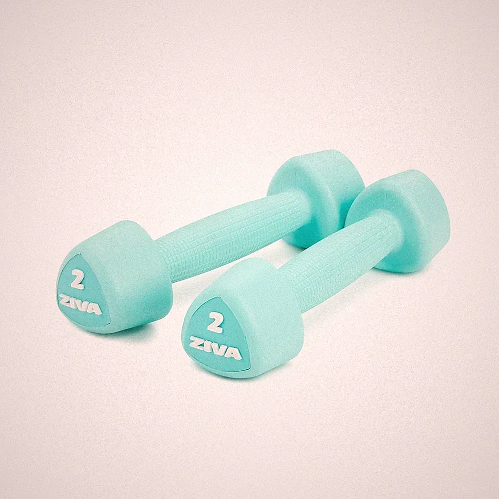 RPU Tribell Dumbbell Pair – Premium Urethane-Coated Hand Weights with Ergonomic