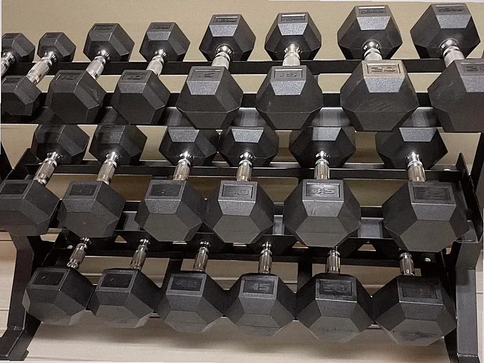 50 lb Rubber Hex