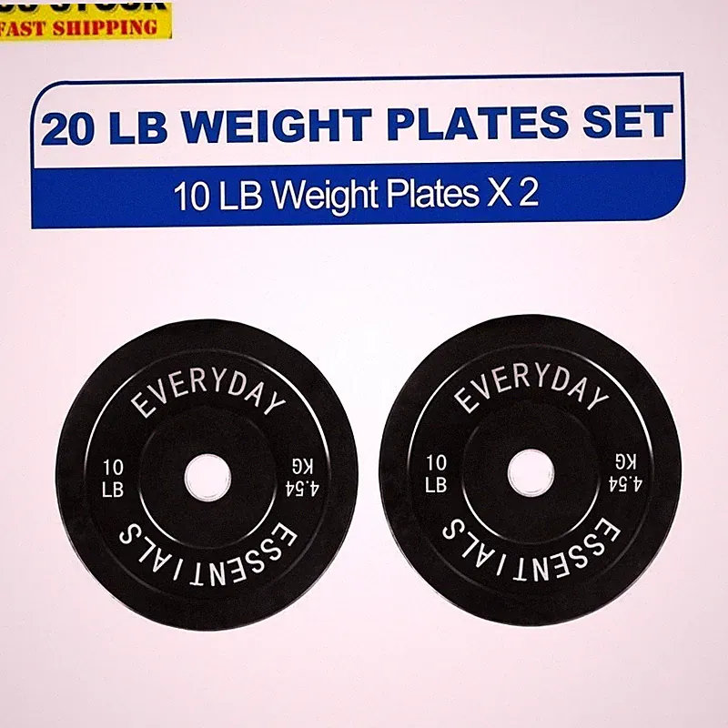Rubber Hex Dumbbell Set Non-Slip Grip Strength Training Home Gym Weights Pair US