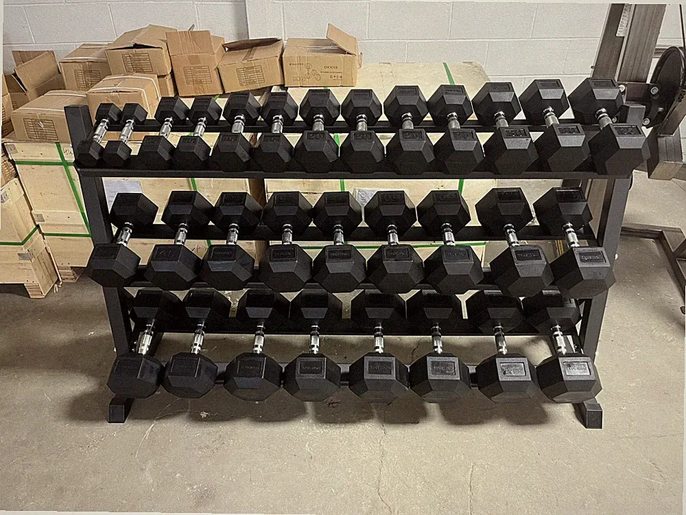 75 lb Set With Rack