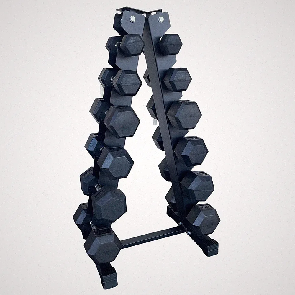 Rubber Hex Dumbbells- Shipping Included!!Best Online Price