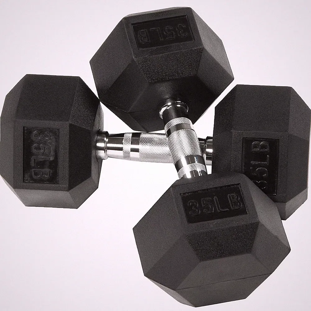 35 lb Rubber Hex
