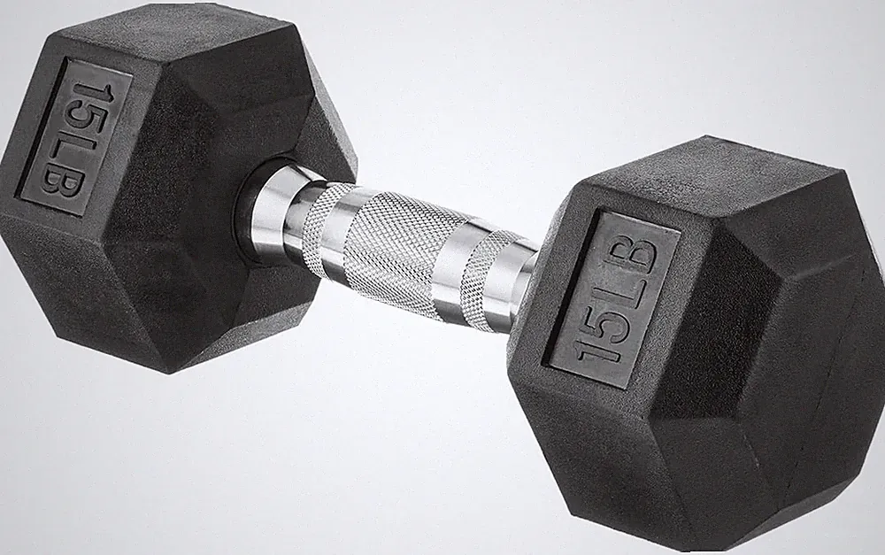 Sale! Rubber Hex Dumbbell Hand Weight