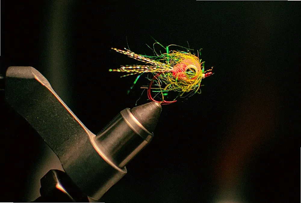 Salmon Steelhead Trout Egg Euro Flies with Dumbell Eyes, MADE IN USA Pack of 6