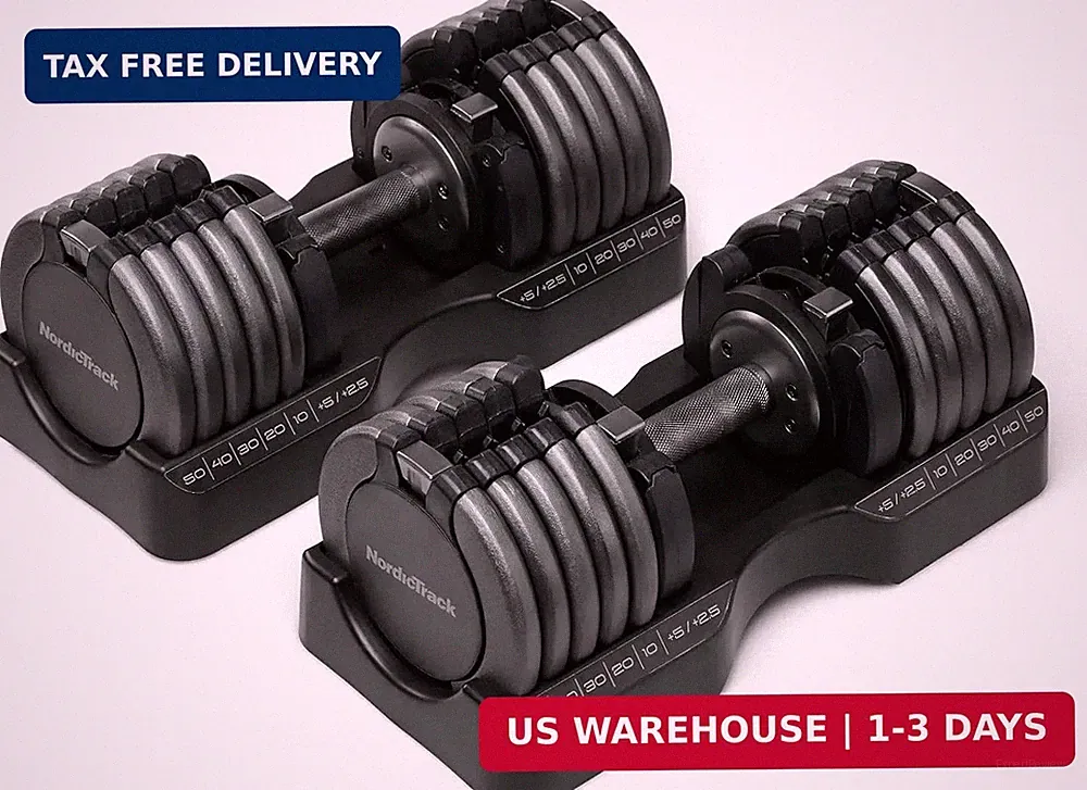 Select-a-Weight Adjustable Dumbbells