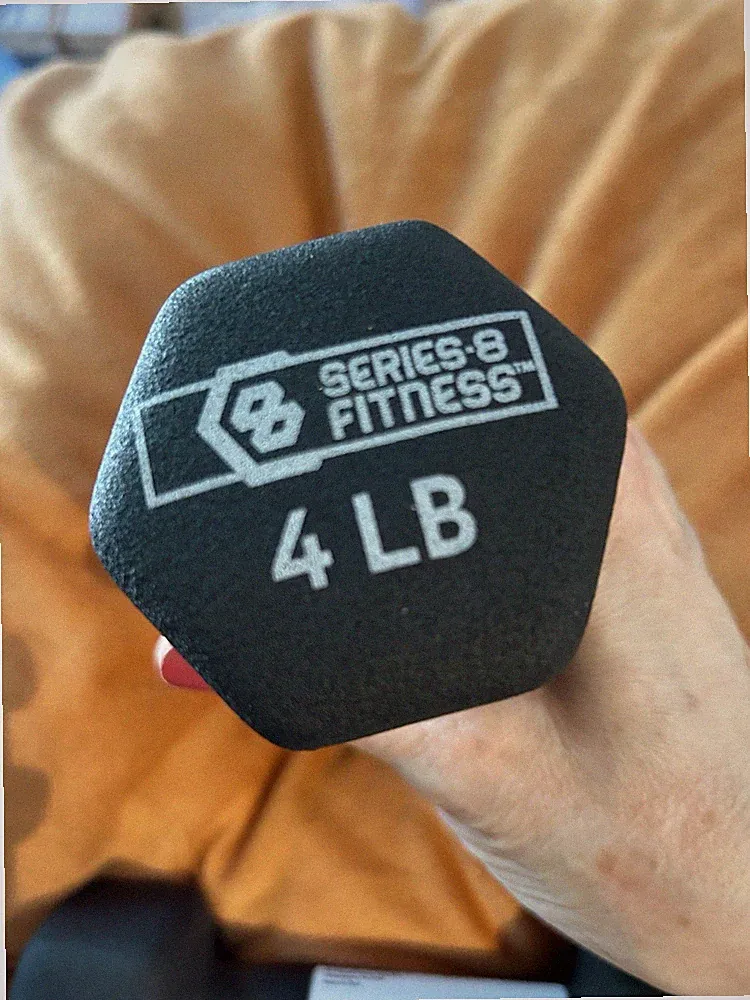 Series -B Fitness Two 4 Lb Dumbbells