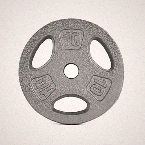 Set 2 or 4 2.5 lb /5lb/ 10 lb / 25 lb CAP Cast Iron Standard 1" Plates Weights