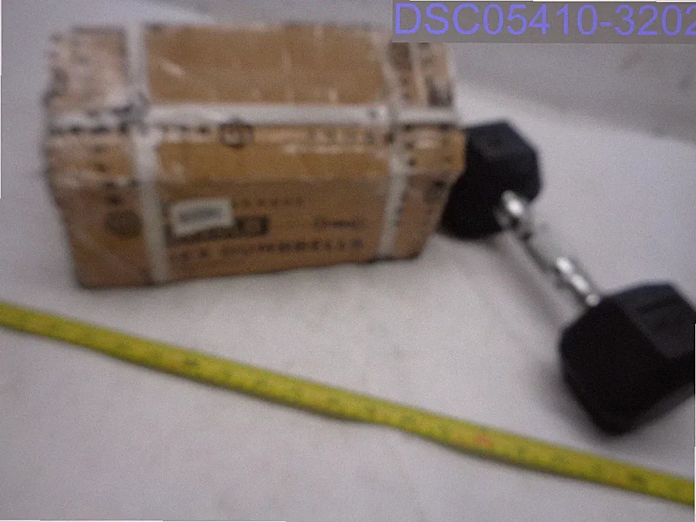 Set of 2: BetterBody Hex Rubber Coated Dumbbells- 10lbs Each- 795154300075