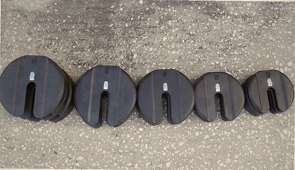 SET OF 20 SET bowflex selecttech 552 SERIES 2. 4 COUNT OF EACH WEIGHT.