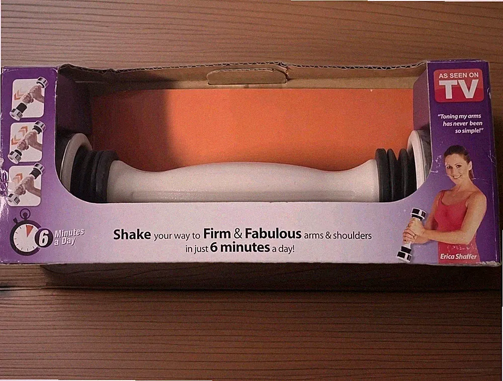 Shake Weight for Women Fitness Upper Body Arm Workout Dumbbell 2.5 LB With DVD