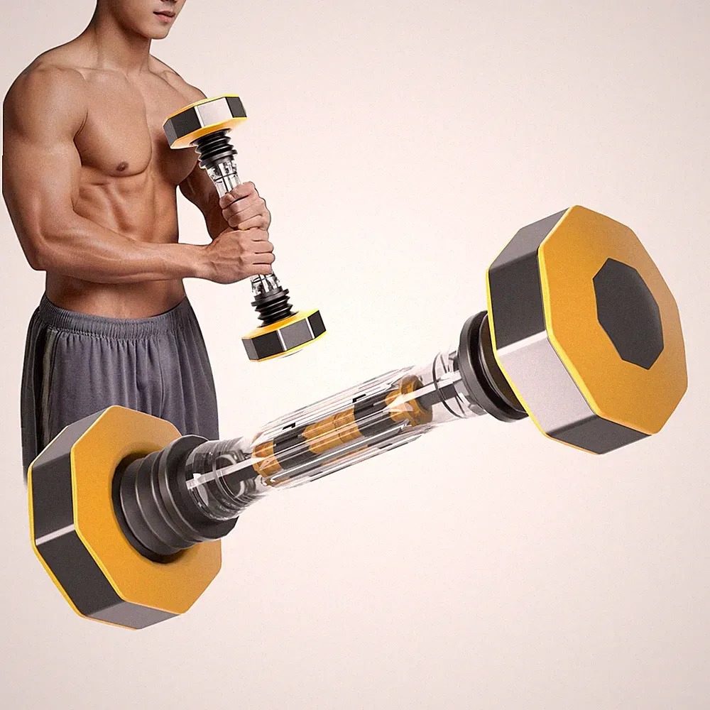 Shake Weight Home Fitness Adjustable Dumbbell Set 22-66 lbs for Arm Chest Cor...