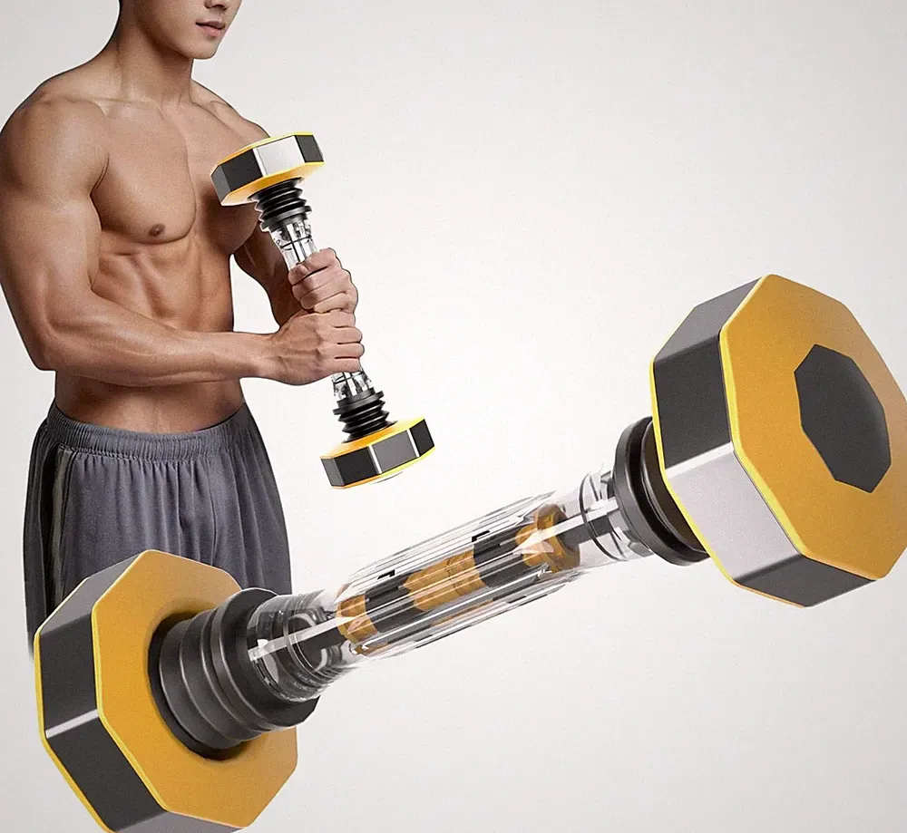 Shake Weight Home Fitness Adjustable Dumbbell Set 22-66 lbs Resistance for Arm