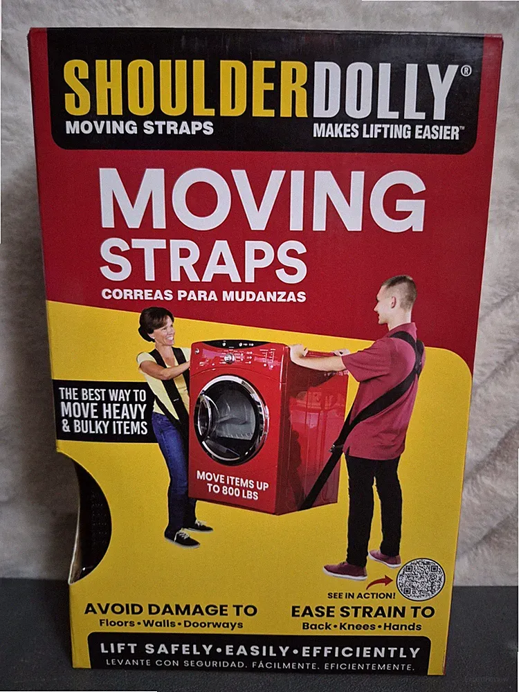 Shoulder Dolly Moving Straps 2 Person Lifting Straps Moving Furniture System