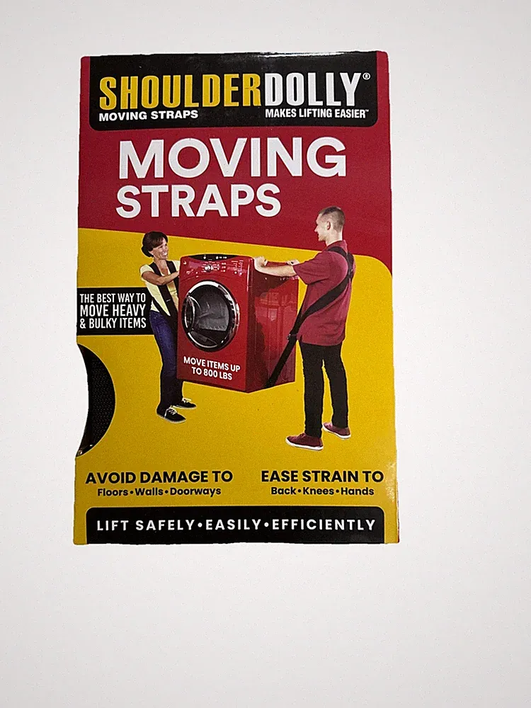 Shoulder Dolly Moving Straps Lifting System – 800 lb Capacity