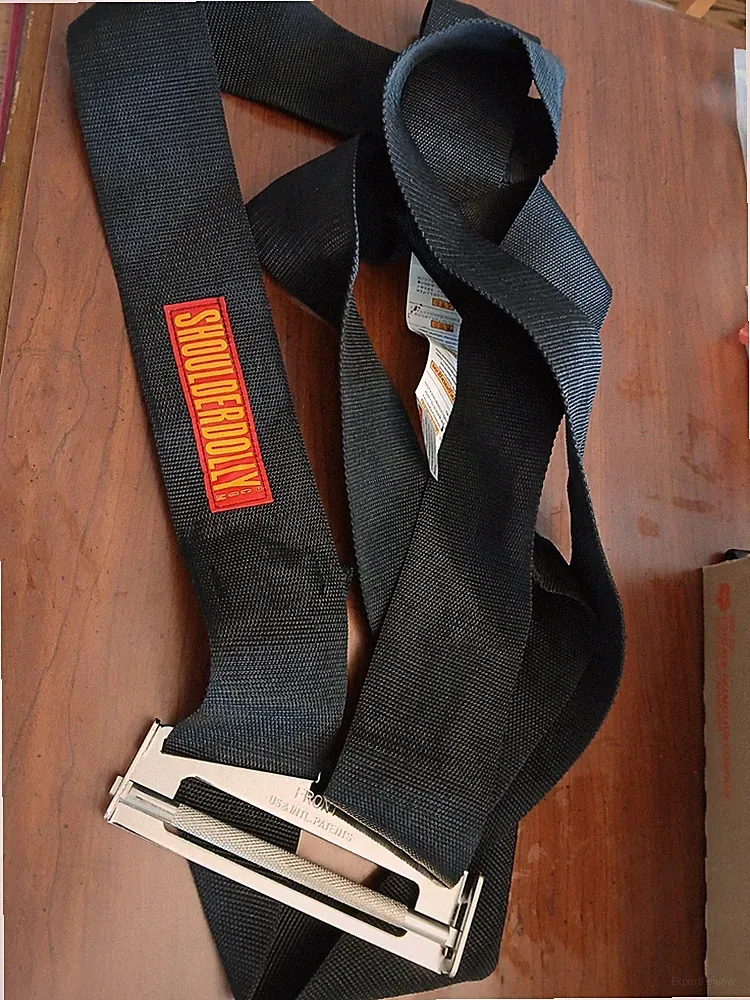 Shoulder Dolly Moving Straps - Single Lifting Strap Equipment Mover Help 1 Only