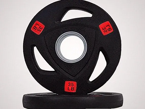 Signature Fitness Weight Plate, Style #6, 35lbs Pair