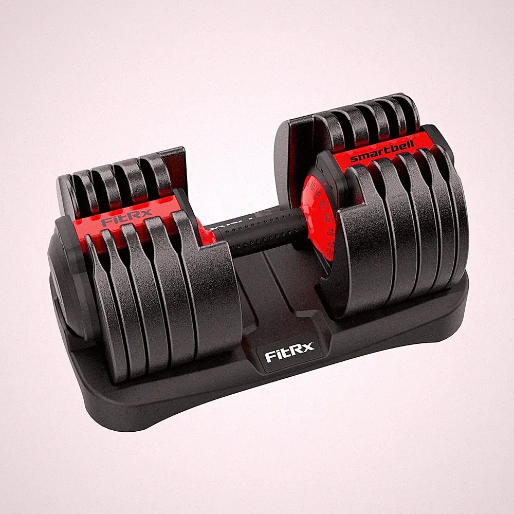 Smartbell XL, 90Lb Adjustable Dumbbell Set with Quick-Select Weights for Home Gy