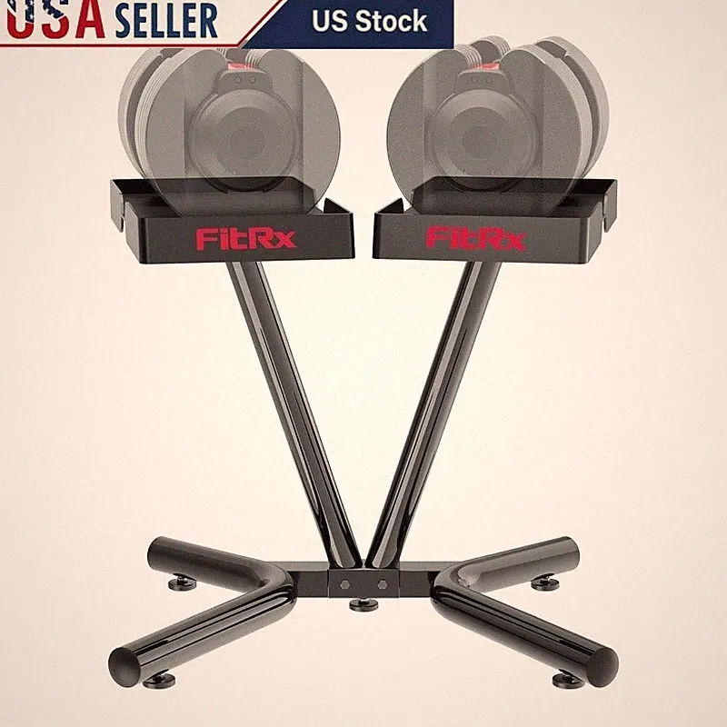 SmartRack Dumbbell Kettlebell Rack 220lb Capacity Compact Weight Stand Anti-slip