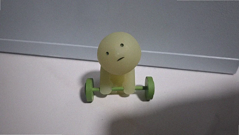SMISKI Exercising Series Dumbbell Glow in the Dark Mini Figure - 100% AUTHENTIC