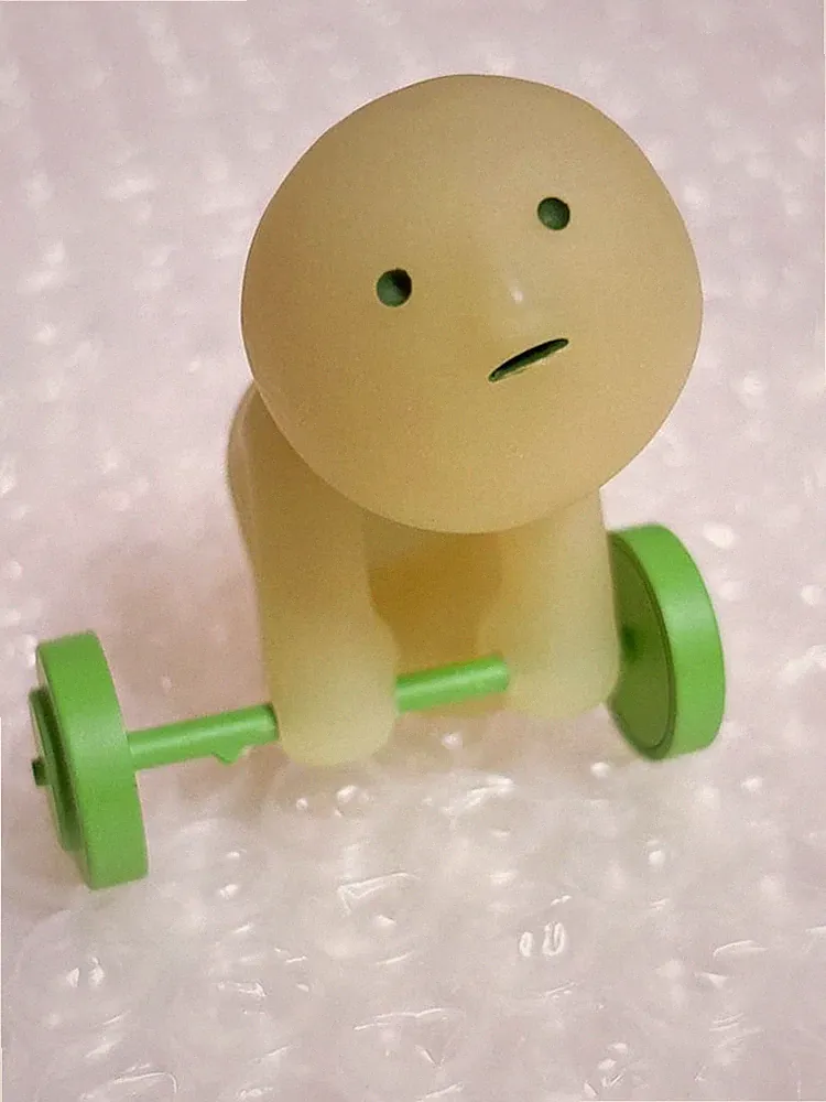 SMISKI Exercising series Dumbbell Mini Figure GLOW IN THE DARK Dreams Japan