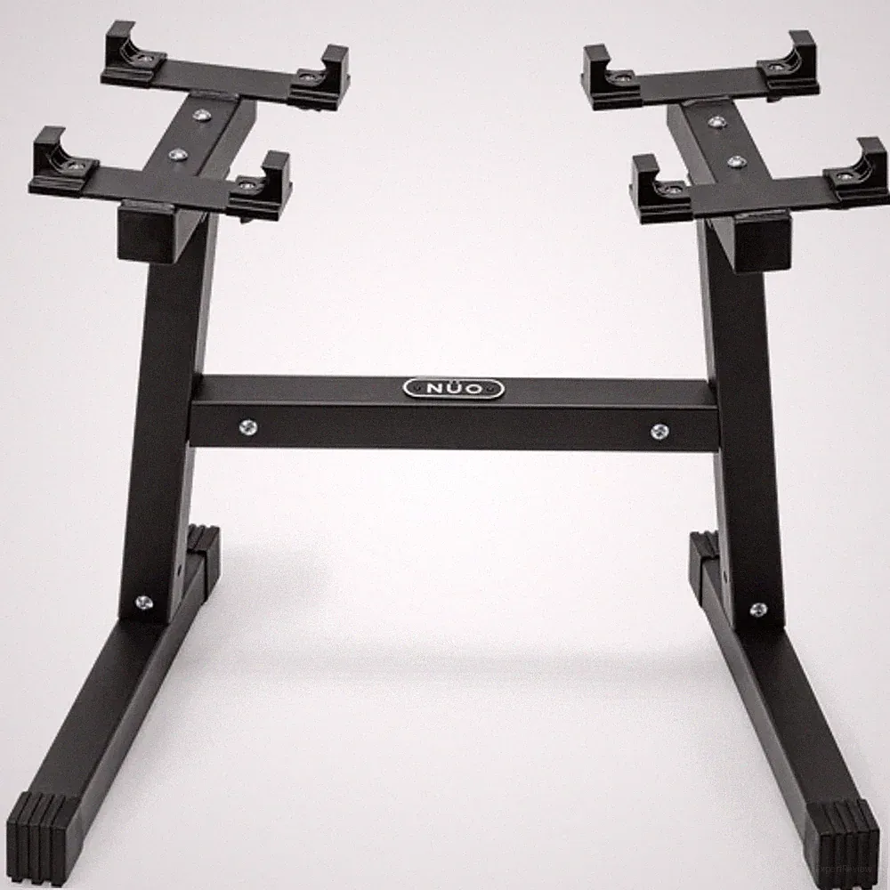SMRTFT NUOBELL Adjustable Dumbbells | Original All-in-One Dumbbell | Rack Only
