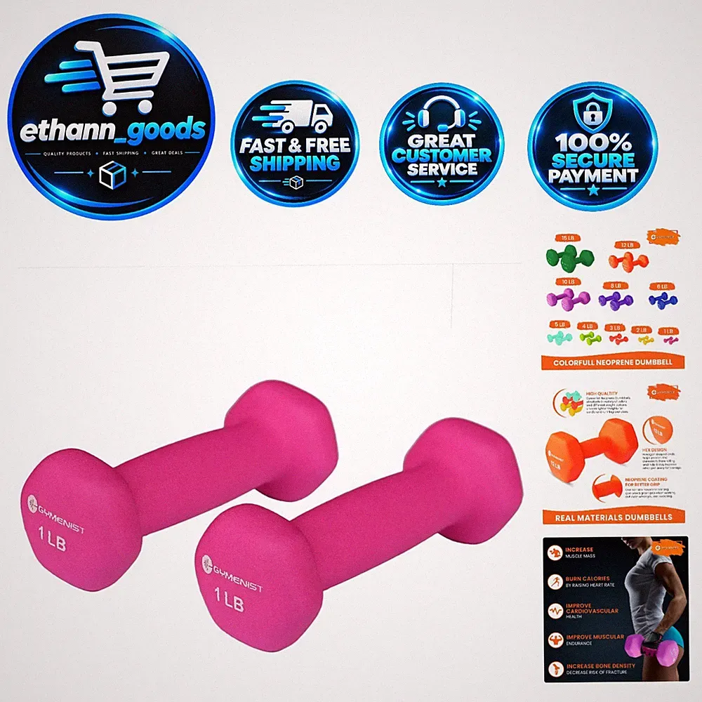 silicone coated dumbbells