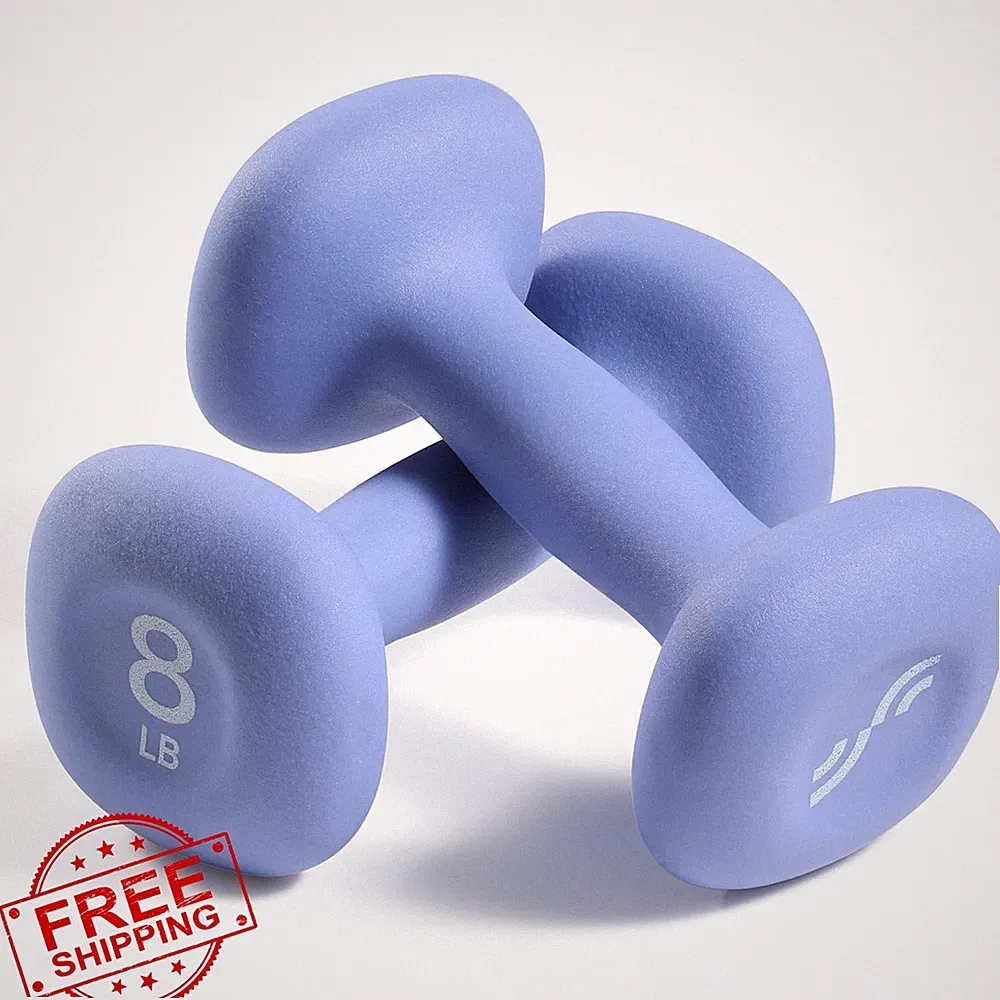 Sportneer Dumbbells Bright Cornflower 8lb Pair