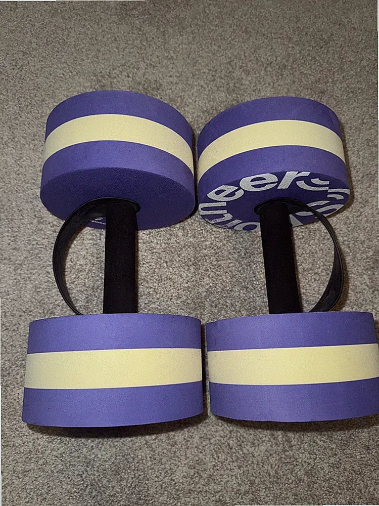Sportneer Hand Water Weights Pool Exercise Dumbbells, Water Aerobic Equipment