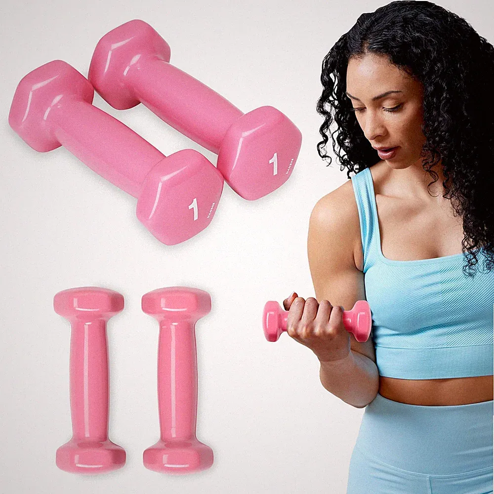 vinyl dumbbells women
