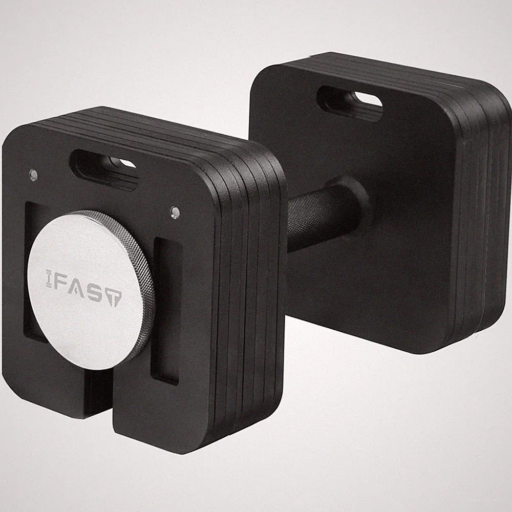 Square Dumbbell 9 in 1 Free Adjustable Dumbbell 80LBS DJYC1