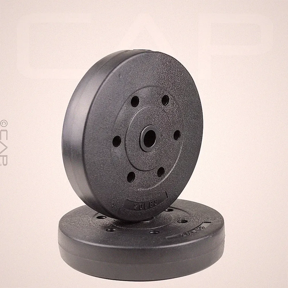 Standard Vinyl Weight Plate Set, 40 lb (20 lb x 2)