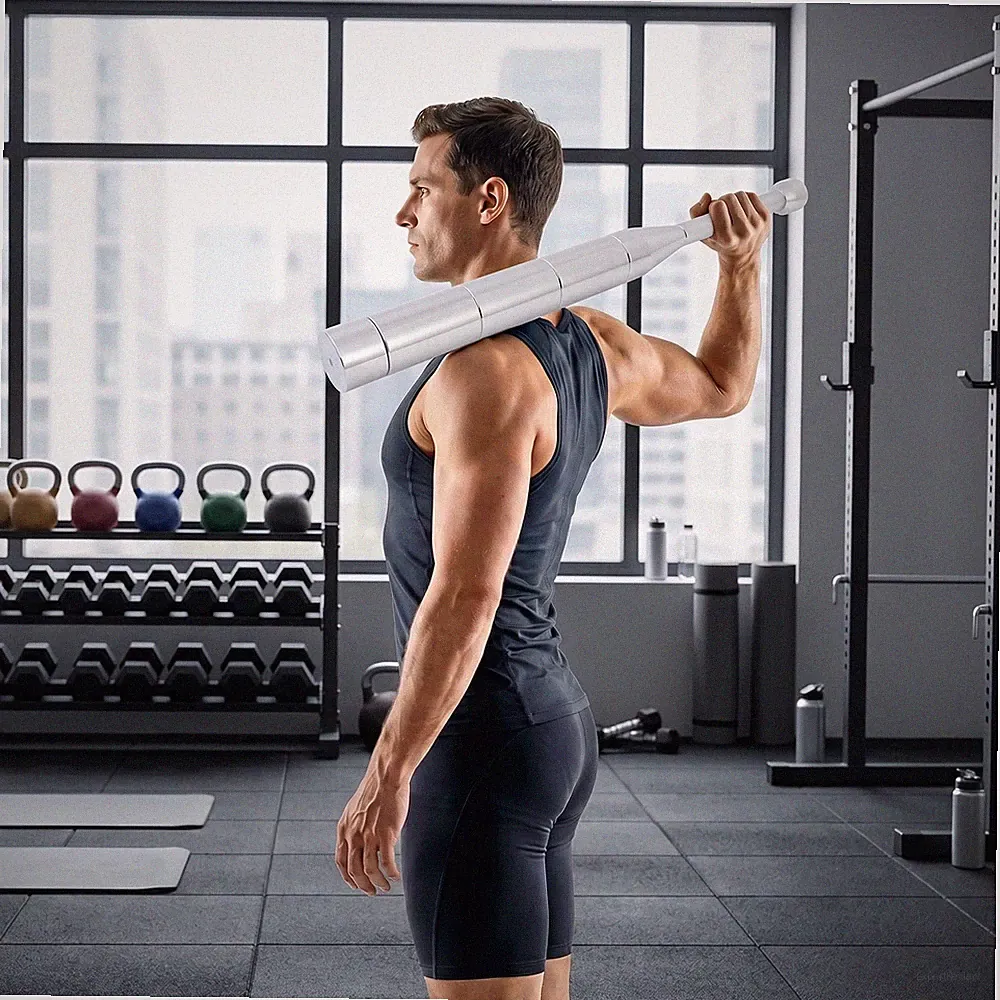 Strength Workout Equipment for Home Gym, Adjustable Barbell for Strength 3-10kg