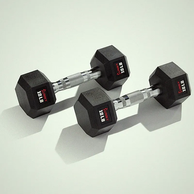 Sunny Health & Fitness Sunny Health Fitness Core Fit Hex Style Dumbbell 4.5 Kg