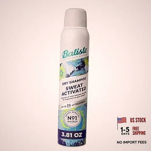 Sweat Activated Dry Shampoo with Scent-Releasing Tech - 3.81 Count (Pack of 1)