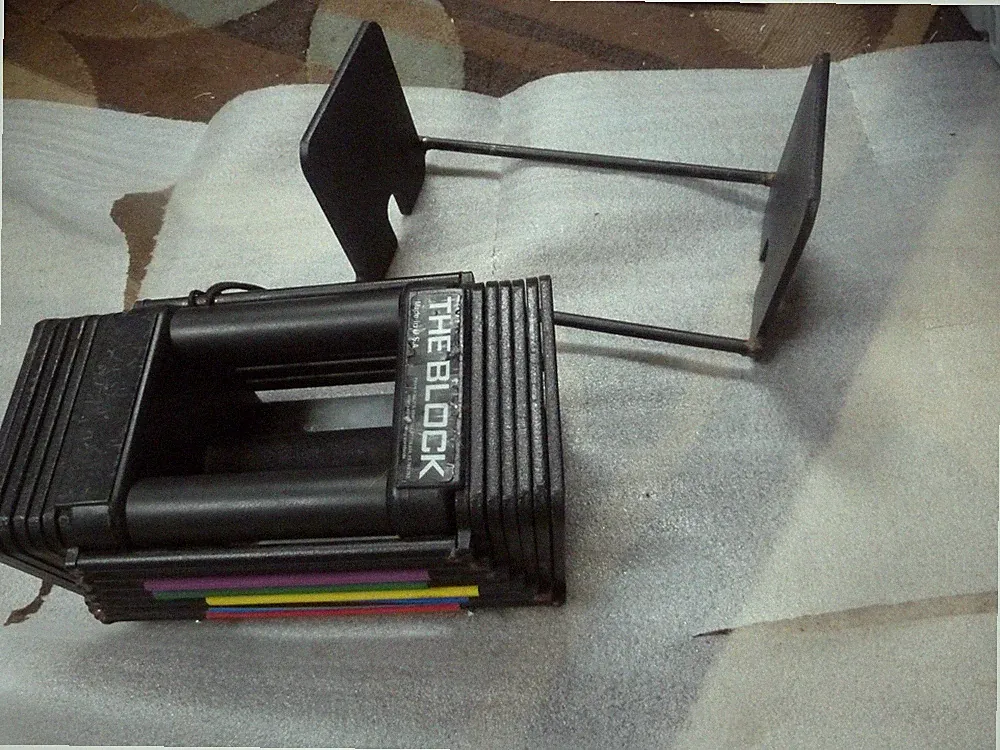 The Block Powerblock 45 Lbs Adjustable Dumbbell Weights
