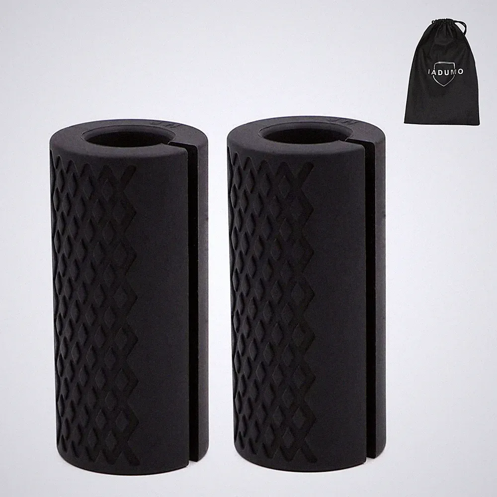 Thick Dumbbell Grips for Weightlifting, Strength Training, Gym Equipment