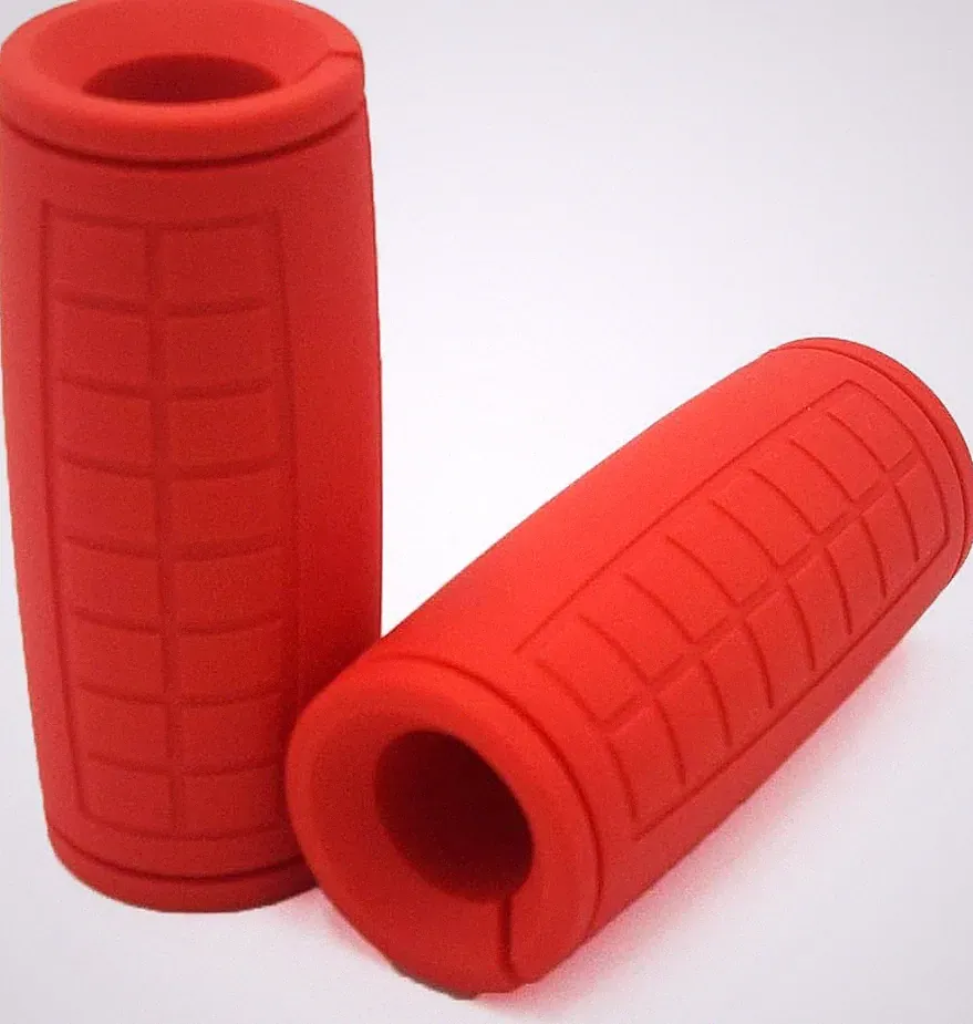 Thick Grips Dumbbell Barbell Handles, Thick Silicone Rubber Grip Strength