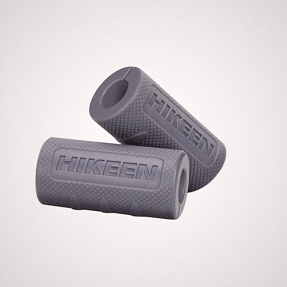 Thick Non-Slip Dumbbell Grips for Weight Lifting and Muscle Building - 2"