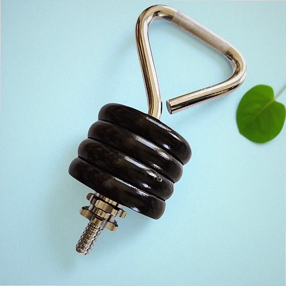 Threaded Kettlebell Handle Dumbbells Converter Home Gym Easy Carry Exercise for
